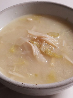 白い野菜スープ(白菜セロリ玉ねぎ大根…)-レシピのメイン写真
