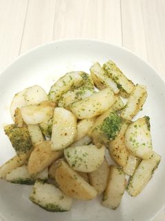 あと一品!長芋の青のりごま油炒め-レシピのメイン写真