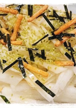 お茶漬けの素使用☆大根サラダ-レシピのメイン写真