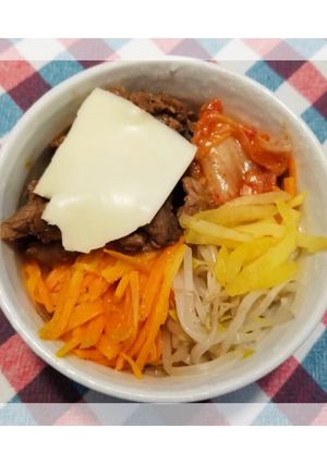 即席！キンパ丼-レシピのメイン写真