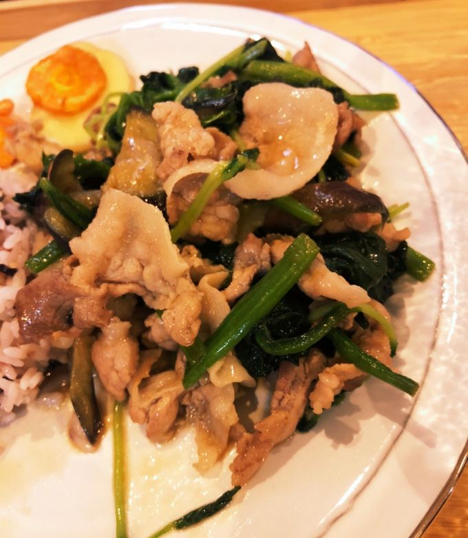ほうれん草と豚肉のオイスターソース炒め-レシピのメイン写真
