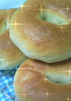 もちっ♬ｶﾘｯ♬HBでべーグル-レシピのメイン写真