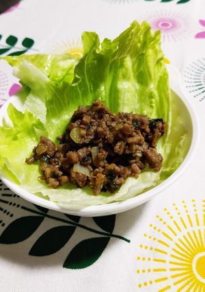 挽き肉と玉ねぎの肉味噌-レシピのメイン写真