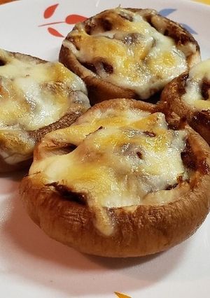 シイタケのおかかチーズ焼き-レシピのメイン写真