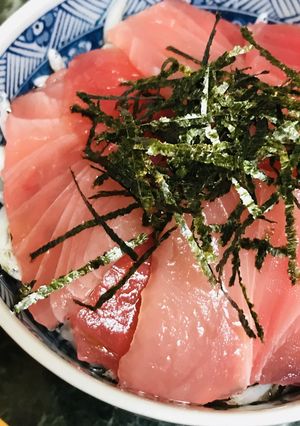 パック活用●マグロの切り身とシラスの丼-レシピのメイン写真