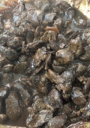 鶏レバーの赤ワイン煮-レシピのメイン写真