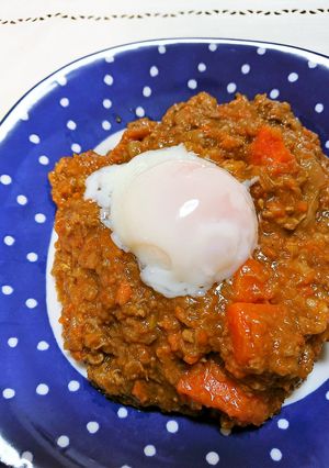 スロージューサーの絞りかすde無水カレー-レシピのメイン写真