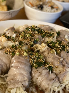 キャベツの豚しゃぶ巻き-レシピのメイン写真