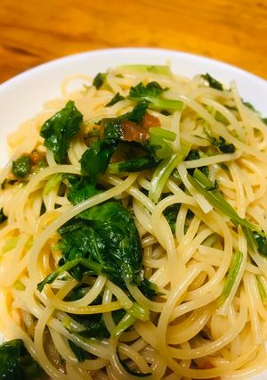 セロリ の葉っぱパスタ-レシピのメイン写真