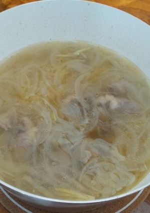 寒い冬にはあったか鳥ハツのスープ-レシピのメイン写真