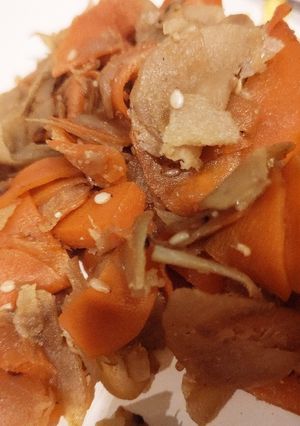 きんぴらごぼう☆離乳食完了期☆-レシピのメイン写真