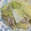 白菜と豚バラのレンジ蒸し