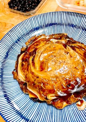 我が家の風月風お好み焼き-レシピのメイン写真