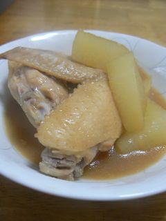 鶏手羽と大根の味噌煮-レシピのメイン写真