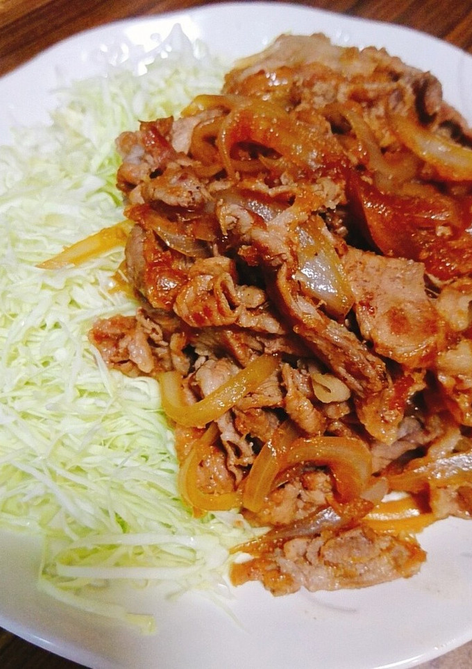 定食屋さんの生姜焼き♡-レシピのメイン写真