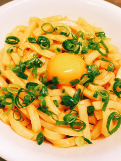 【簡単】うどんdeユッケ【おつまみ】-レシピのメイン写真