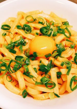 【簡単】うどんdeユッケ【おつまみ】-レシピのメイン写真