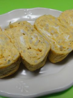 *しらすと山芋入りだし巻き卵*-レシピのメイン写真