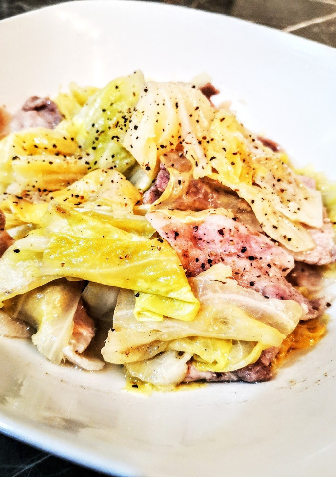 簡単！美味しい♥️豚とキャベツの重ね蒸し-レシピのメイン写真