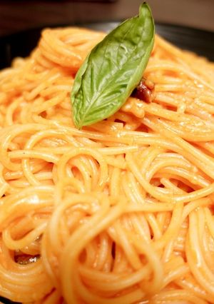 お手軽なのに本格的！トマトクリームパスタ-レシピのメイン写真