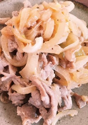 玉ねぎたっぷり豚のしょうがマヨソテー-レシピのメイン写真