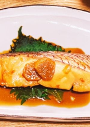 鯛の煮付け(ゆず風味)-レシピのメイン写真