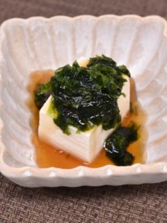 優しい味♪あおさのあんかけ豆腐-レシピのメイン写真
