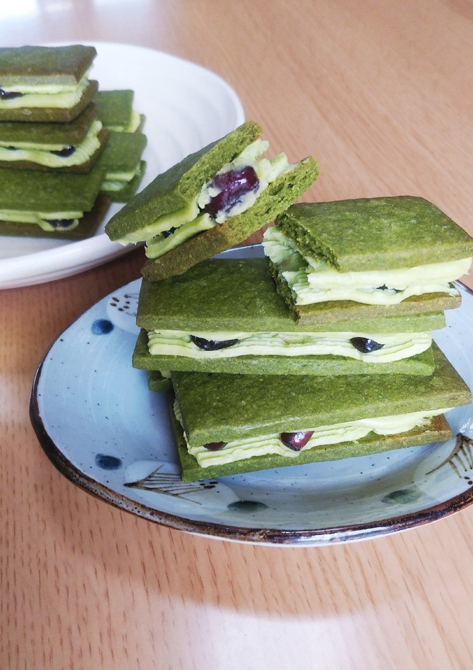 抹茶のバタークリームサンド-レシピのメイン写真
