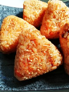 にんじんの醤油焼きおにぎり-レシピのメイン写真
