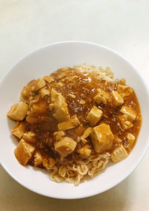 麻婆豆腐のっけ-レシピのメイン写真