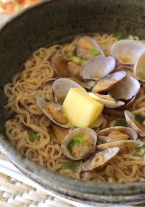 ボンゴレバター醤油ラーメン☆-レシピのメイン写真