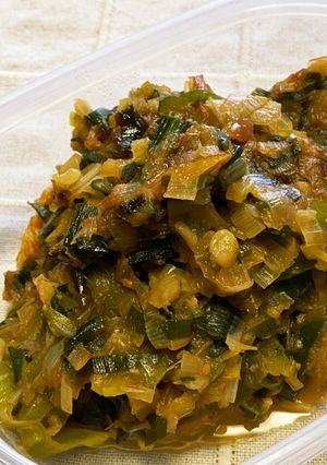 ☆甘辛たれで♪長ネギ大量消費　ネギ味噌☆-レシピのメイン写真