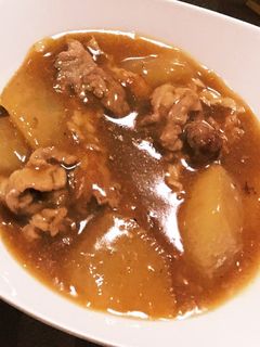大根と豚肉のオイスター煮込み-レシピのメイン写真
