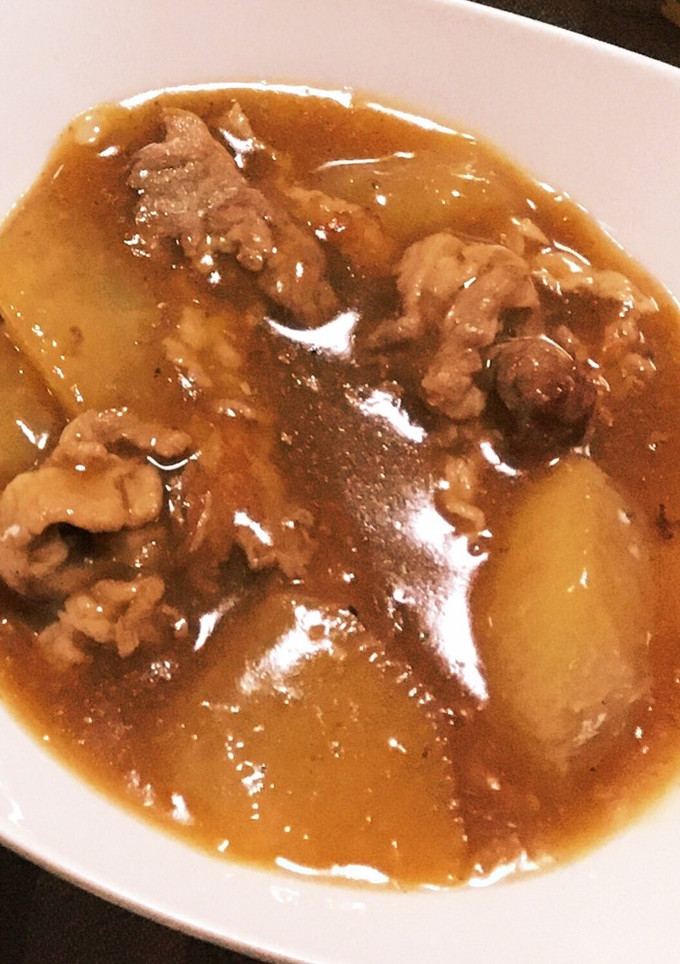 大根と豚肉のオイスター煮込み-レシピのメイン写真