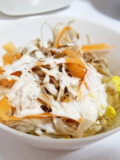 ごぼうとにんじんのピーラーサラダ-レシピのメイン写真