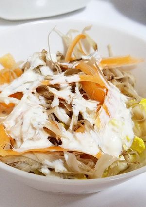 ごぼうとにんじんのピーラーサラダ-レシピのメイン写真