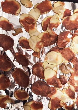 ノンオイル・オーブンでポテトチップス-レシピのメイン写真