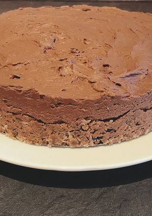 糖質制限!超簡単濃厚チョコチーズケーキ-レシピのメイン写真