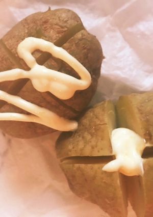 電子レンジでジャガバター-レシピのメイン写真