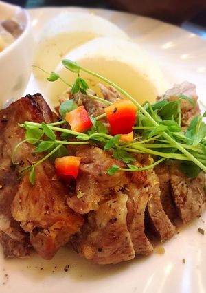 豚肩ロース塊肉と大根のオーブン焼き-レシピのメイン写真