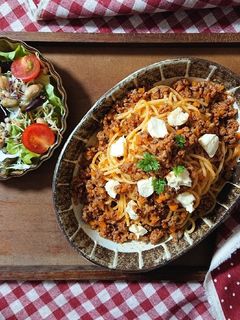 婆ちゃんの野菜たっぷりミートソース-レシピのメイン写真