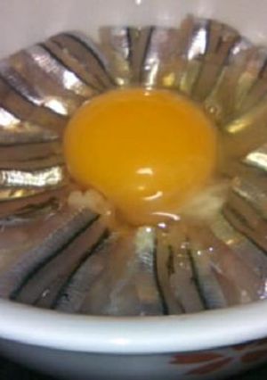 ○●キビナゴの卵かけご飯●○-レシピのメイン写真