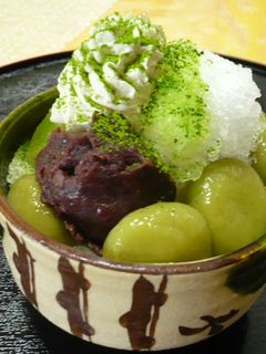 抹茶白玉カキ氷-レシピのメイン写真