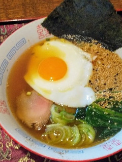 サニーサイドアップ胡麻しょうゆラーメン-レシピのメイン写真