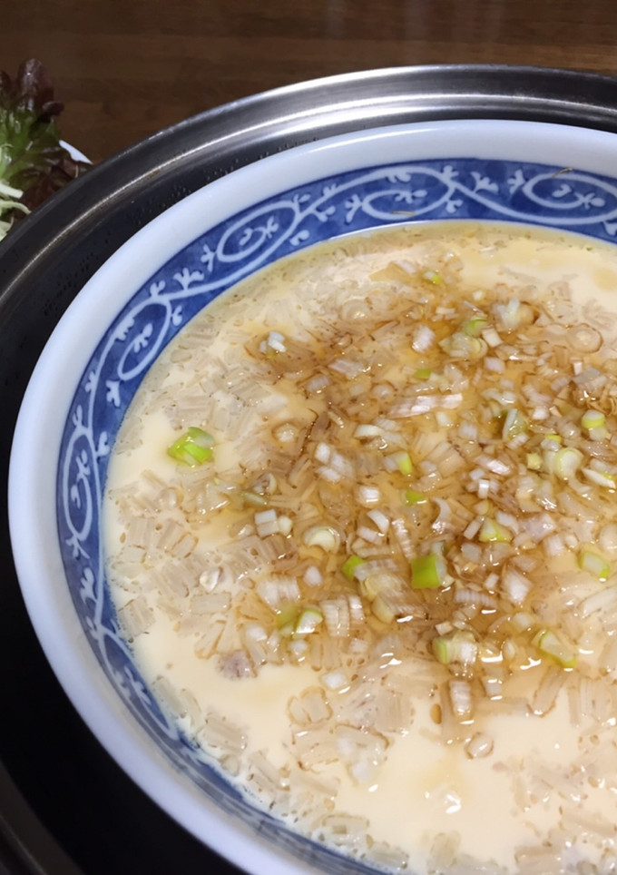 どんぶりで作る中華風茶碗蒸し-レシピのメイン写真