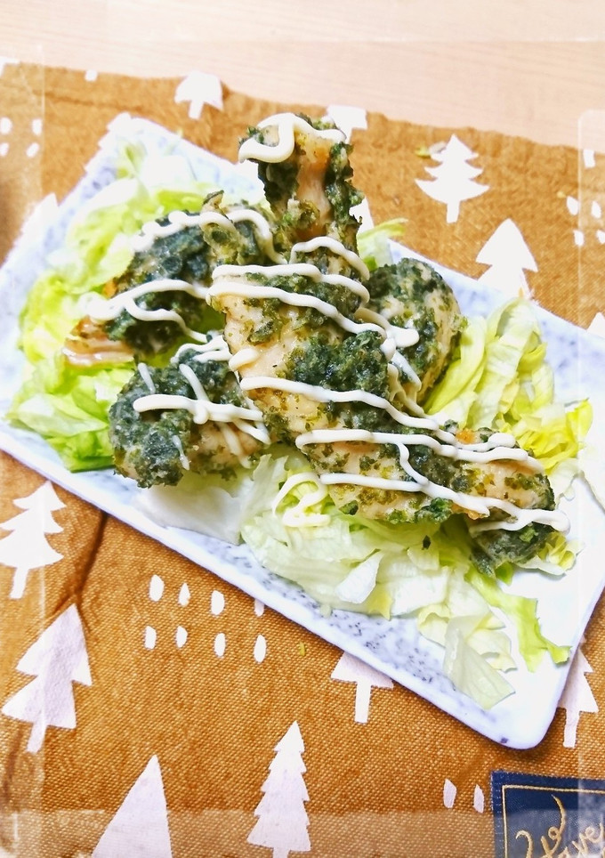 ☆簡単！ささみの磯辺揚げ☆-レシピのメイン写真