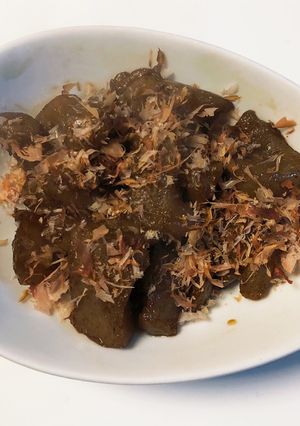 こんにゃくのおかか煮-レシピのメイン写真