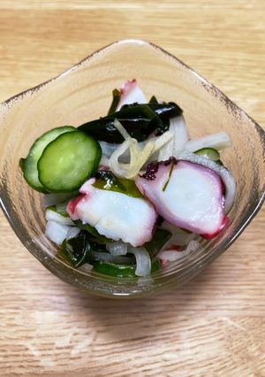 大根とタコのシャキシャキ酢の物-レシピのメイン写真