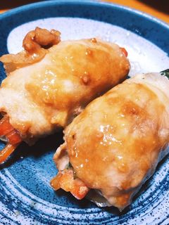ほうれんそうとにんじんの肉巻き-レシピのメイン写真