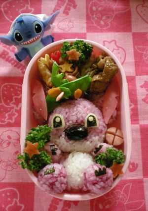 スティチ♪キャラ弁-レシピのメイン写真